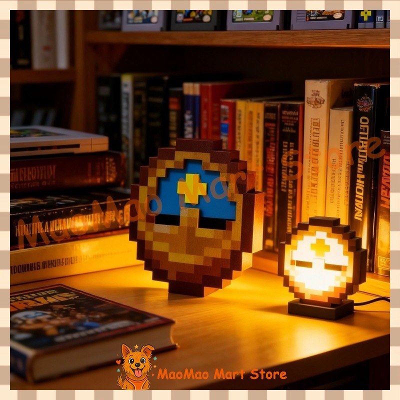 Retro Gaming Decor - Reloj elegante Retro estilo Pixel Art