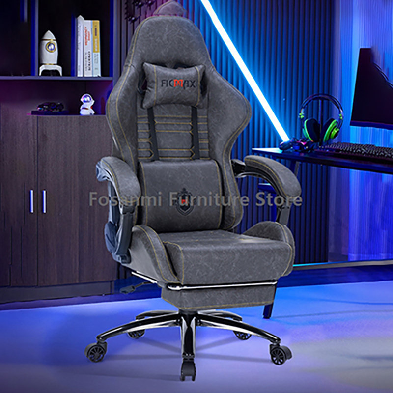 Retro Gaming Desk - Silla de ordenador de juegos de