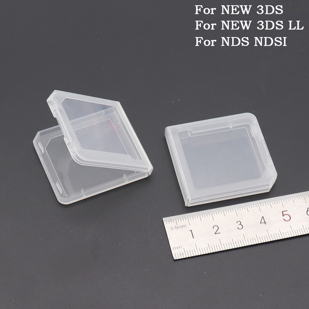 Game Cartridge Case - 10 Uds. Fundas transparentes de plástico
