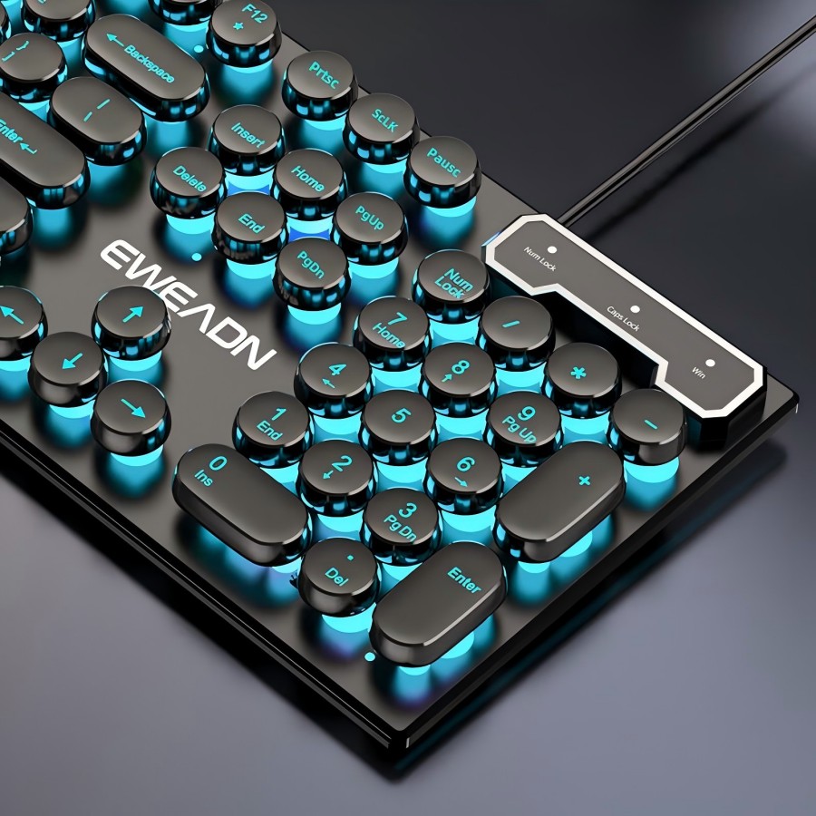 Retro Gaming Us - Teclado para juegos de máquina de