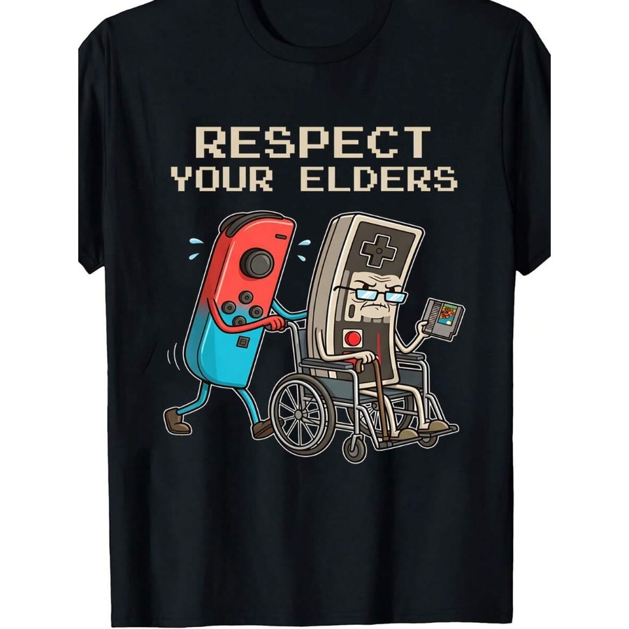 Retro Gaming Shops - 【Nueva llegada】Camiseta retro para videojuegos Respect
