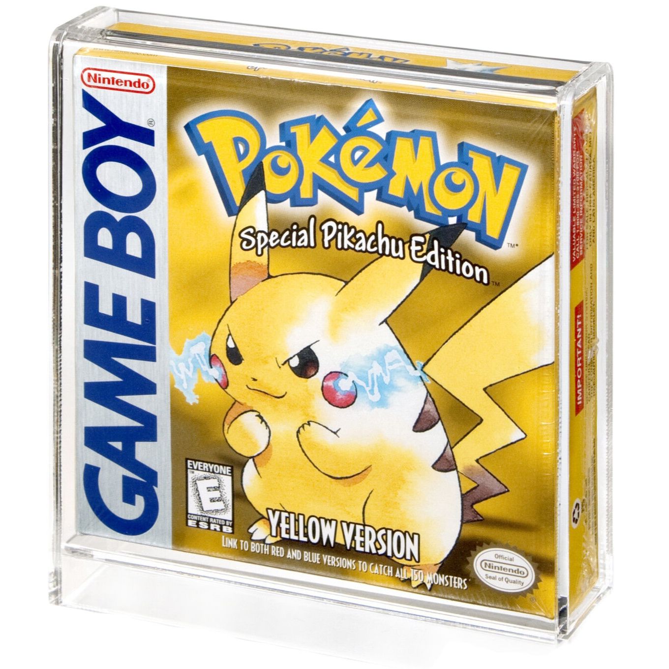 Game Cartridge Case - Funda protectora acrílica transparente de lujo,
