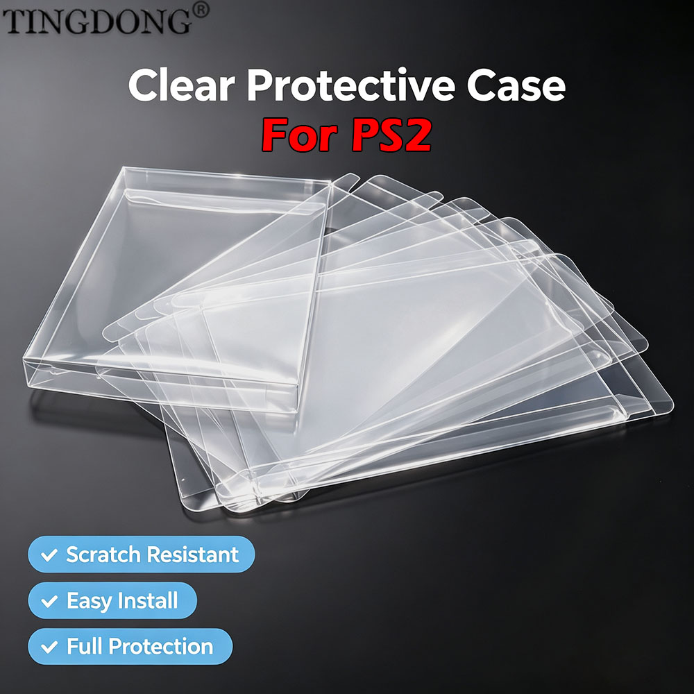 Game Cartridge Case - 1-10PCS Funda Protectora Transparente de PET