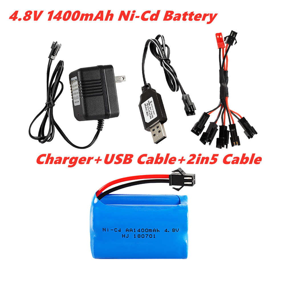 Rechargeable Battery Aa - Batería Ni-Cd de 4,8 v y