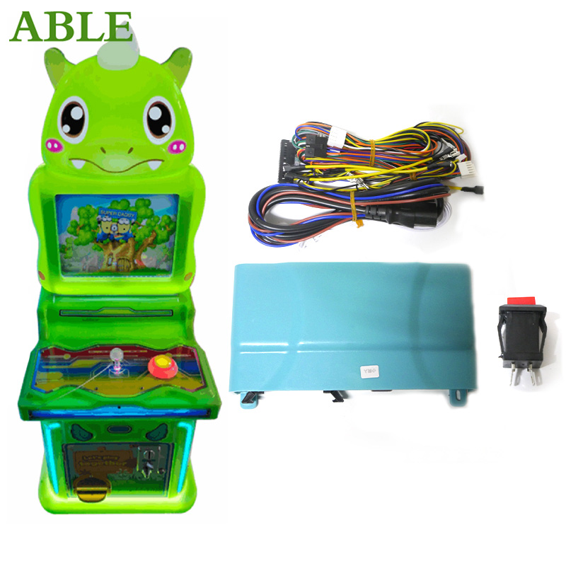 Retro Gaming Store - Pequeño sombrero azul, gabinete Arcade, juego