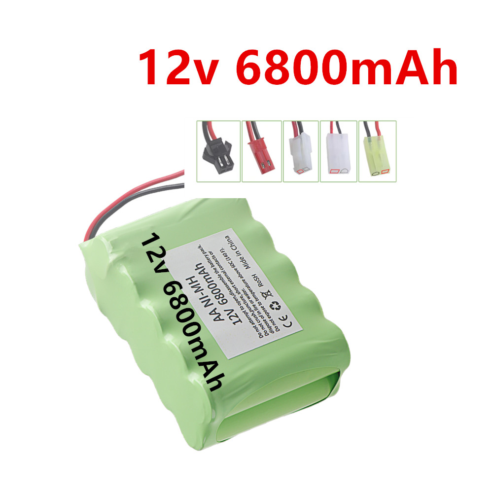 Rechargeable Battery Aa - Batería recargable NI-MH de 12v y