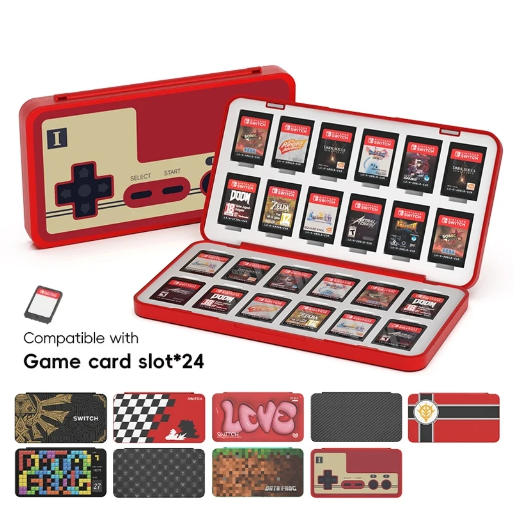 Game Cartridge Case - DATA FROG Estuche de Almacenamiento para