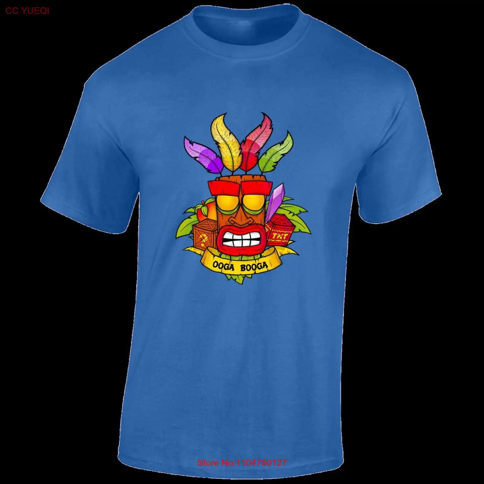 Retro Pc Gaming - Camiseta Oga Booga Crash para hombre,