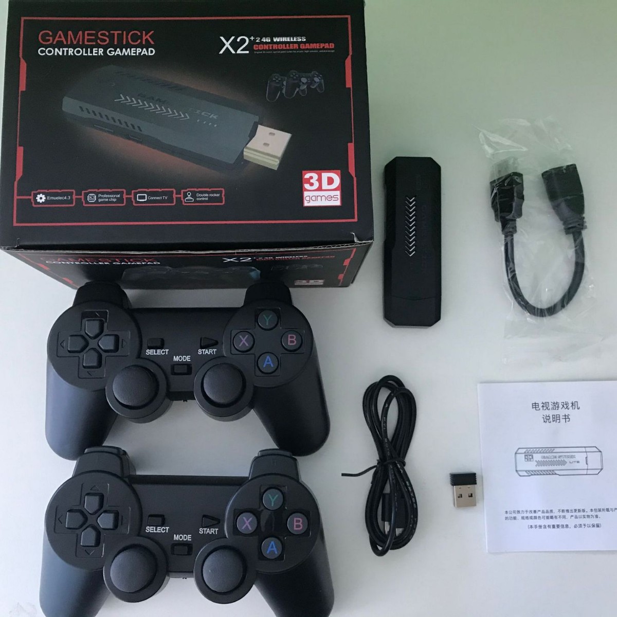 Retro Pc Gaming - Consola de Videojuegos Retro X2, Controles