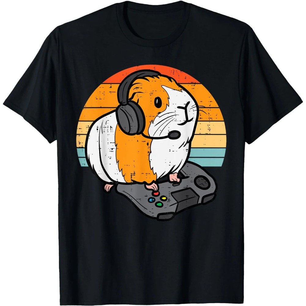 Retro Gaming India - Camiseta Retro Sunset Gaming con estampado