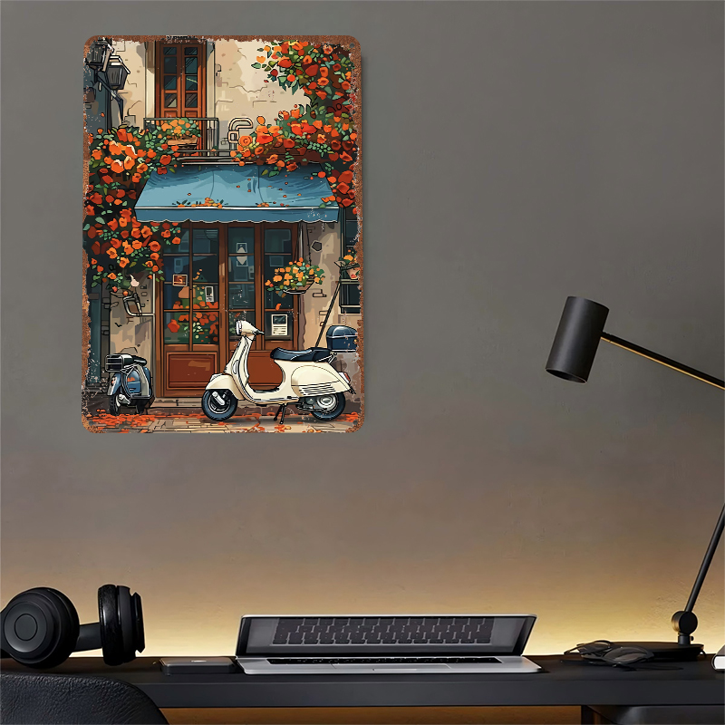 Letrero Metálico Vintage Perso - Retro Gaming Shops reseña y precio