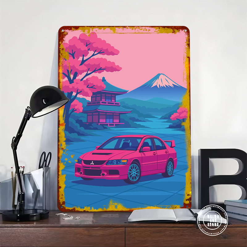Póster Metálico Personalizado  - Retro Gaming Japan reseña y precio