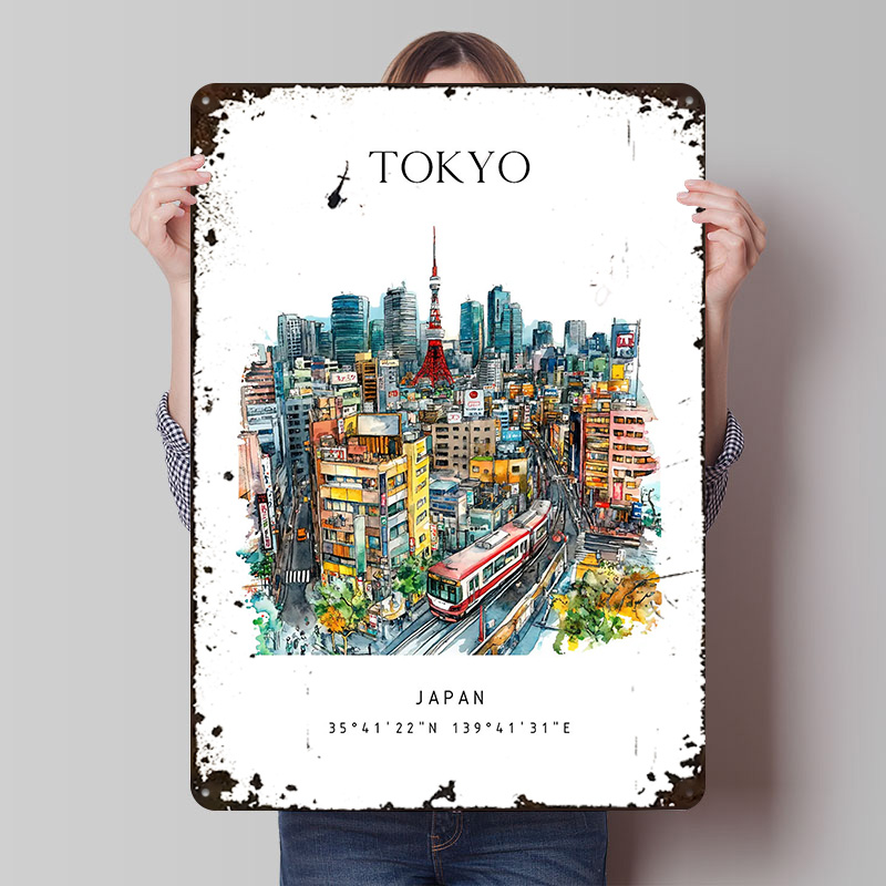 Póster impreso de viaje de Tok - Retro Gaming Japan reseña y precio