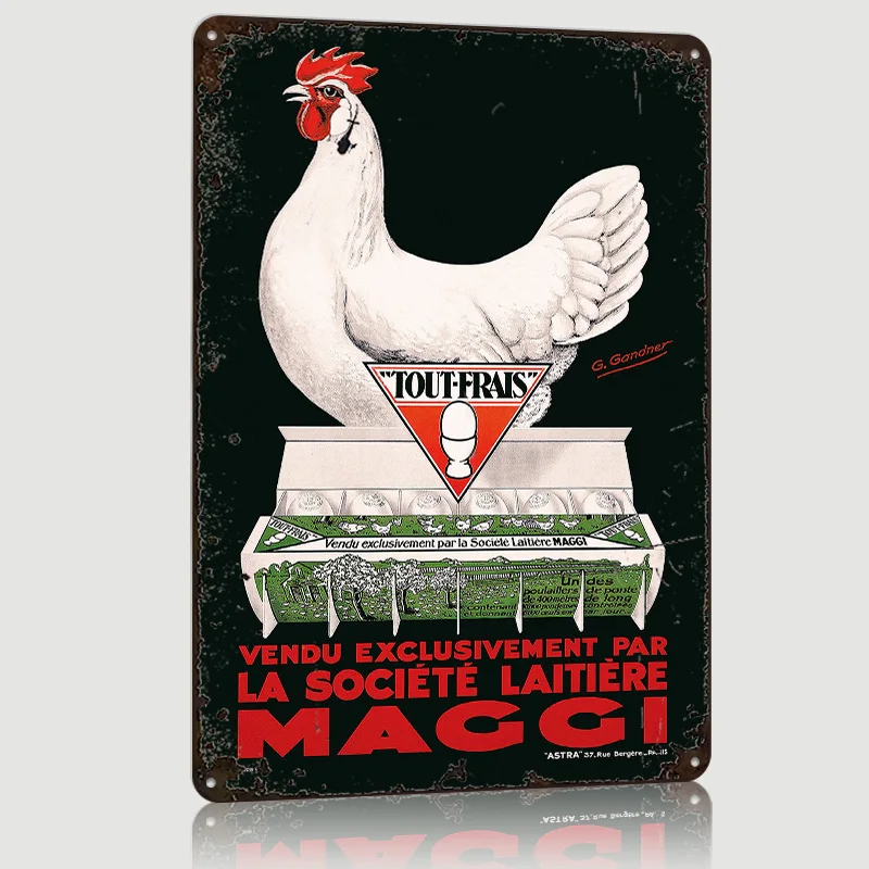 Póster Vintage de Huevos de Fr - Retro Gaming France reseña y precio