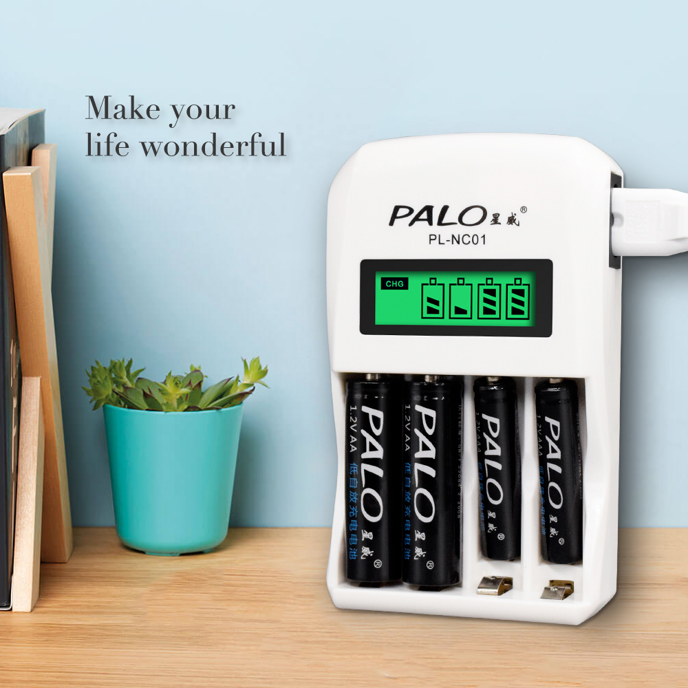 PALO-cargador de batería de 1, - Rechargeable Battery Aa reseña y precio