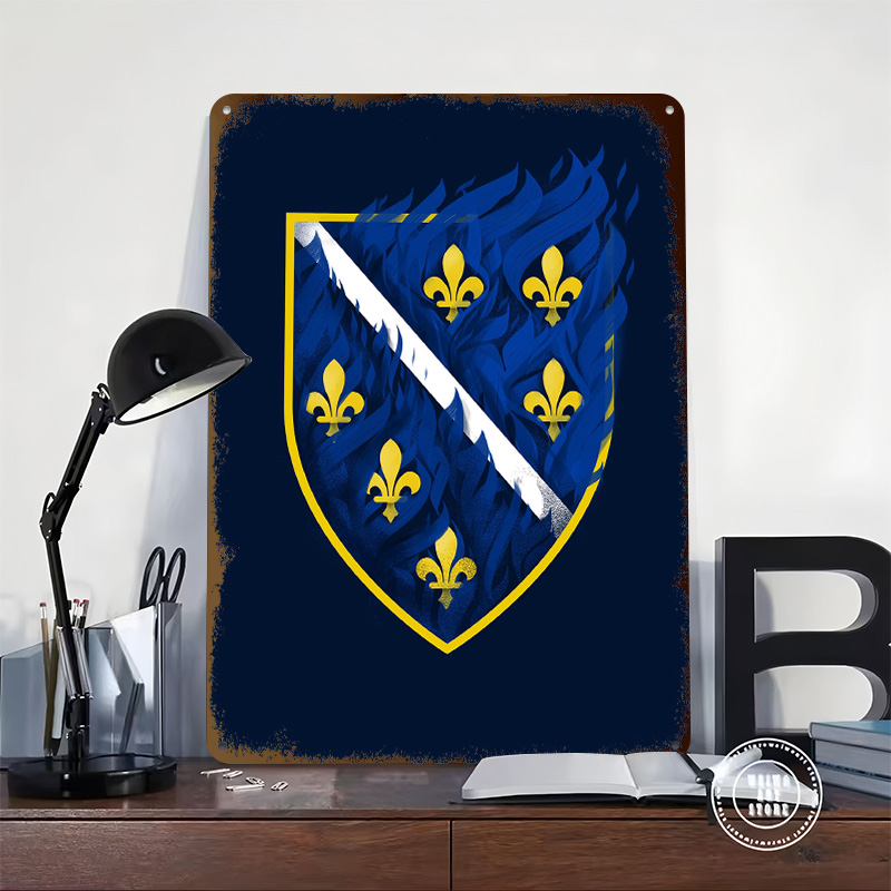 Póster impreso de Bosnia, arte - Retro Gaming Desk reseña y precio