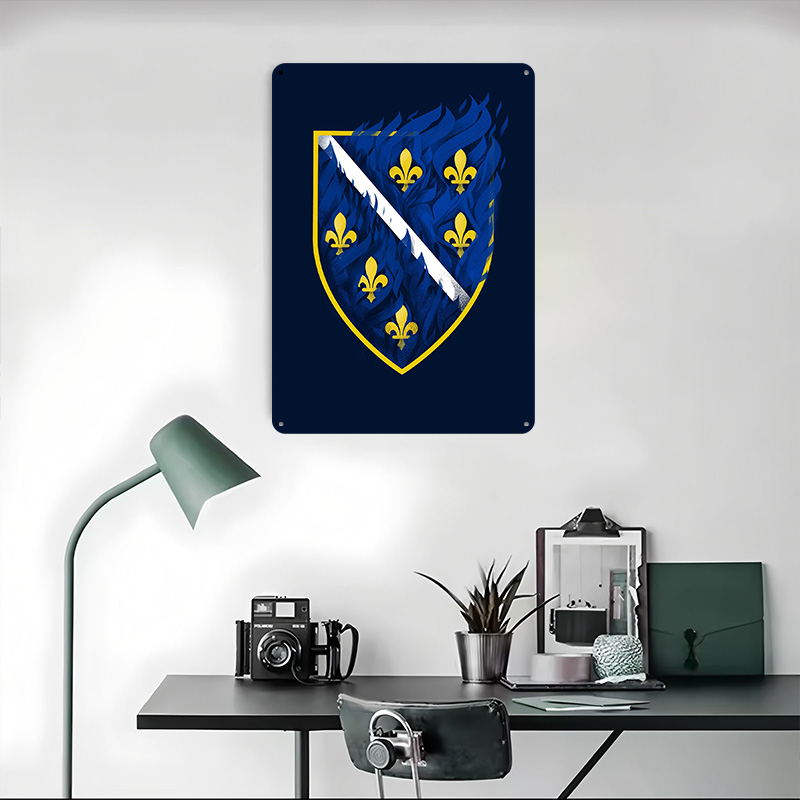 Póster impreso de Bosnia, arte - Retro Gaming Desk reseña y precio