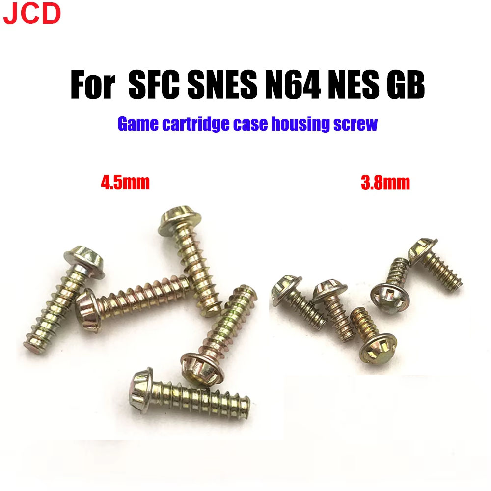 JCD 10 Uds 3,8mm 4,5mm tornill - Game Cartridge Case reseña y precio