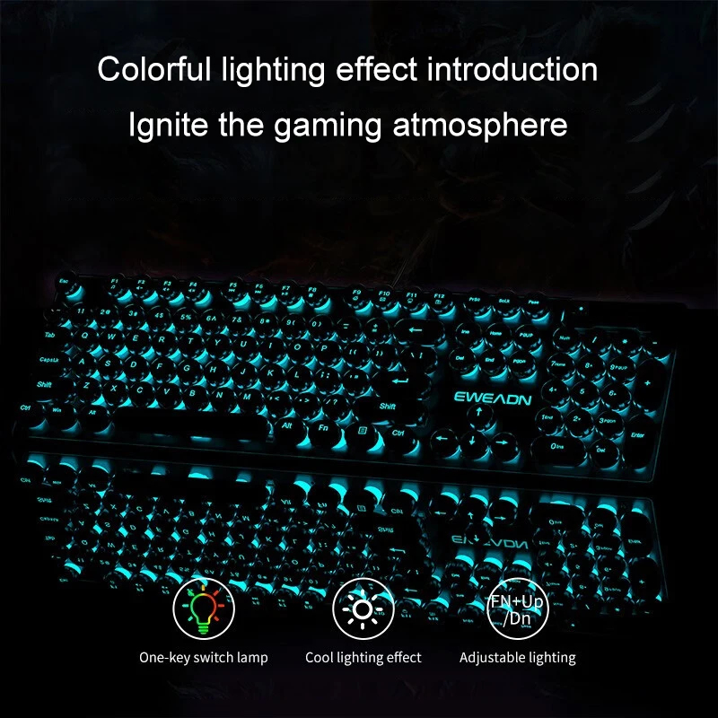 Conjunto de Teclado y Ratón Me - Retro Pc Gaming reseña y precio