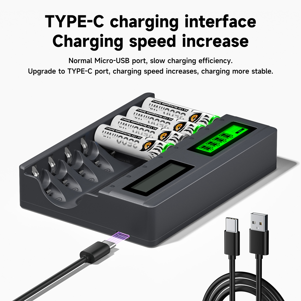 Cargador de Baterías PALO de 4 - Rechargeable Battery Aa reseña y precio