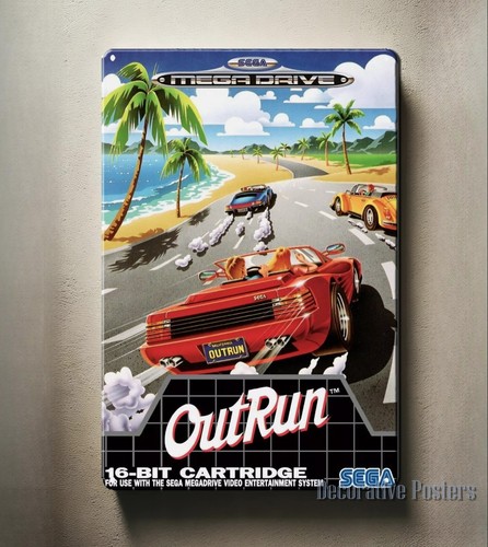 Póster Metálico Retro del Vide - Retro Gaming Us reseña y precio