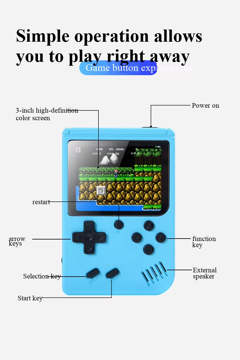Consola de videojuegos portáti - Retro Gaming Best Console reseña y precio