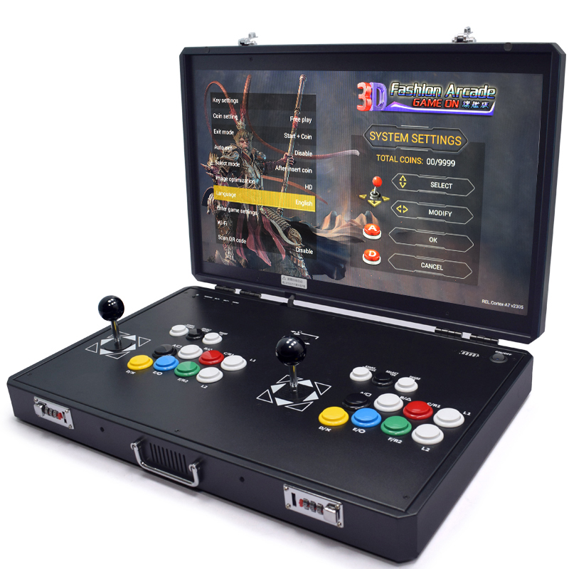 Pandora H3 consola Arcade LCD  - Retro Gaming Desk reseña y precio