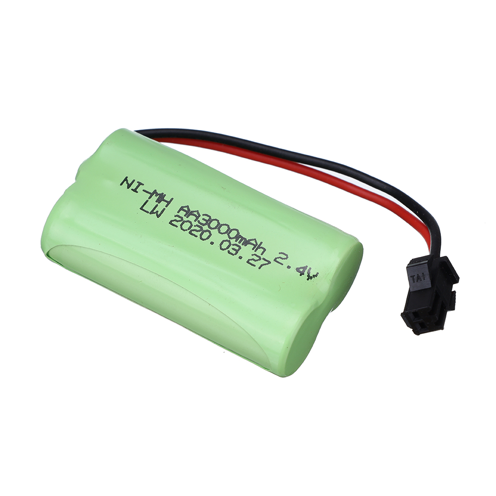 Batería AA NIMH de 2,4 V y 300 - Rechargeable Battery Aa reseña y precio