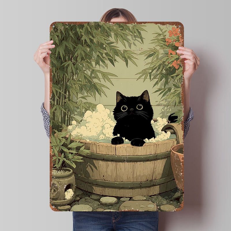 Póster Impreso de Gato Negro e - Retro Gaming Japan reseña y precio