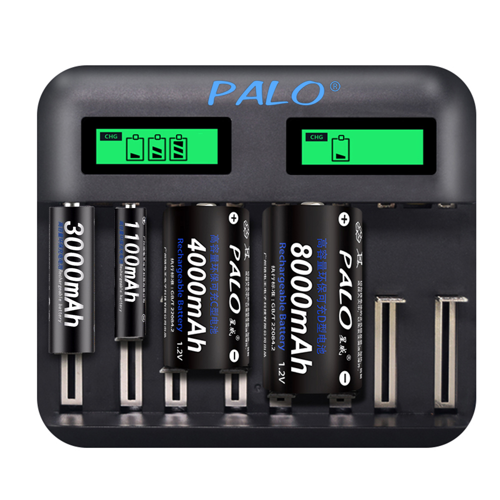 PALO-cargador de batería intel - Rechargeable Battery Aa reseña y precio
