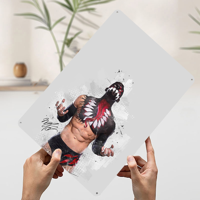 Póster de Finn Balor, arte de  - Retro Gaming Desk reseña y precio