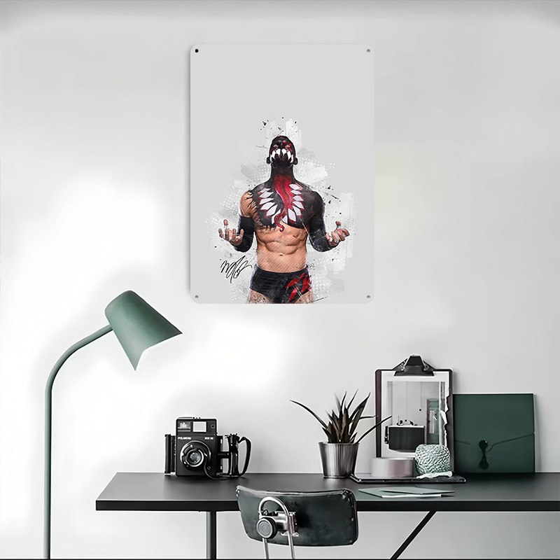 Póster de Finn Balor, arte de  - Retro Gaming Desk reseña y precio