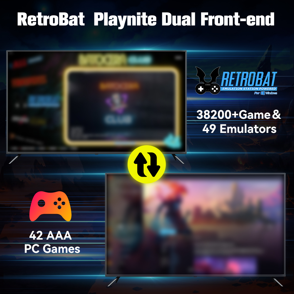 Retrobat & Playnite System HDD - Retro Gaming Best Console reseña y precio