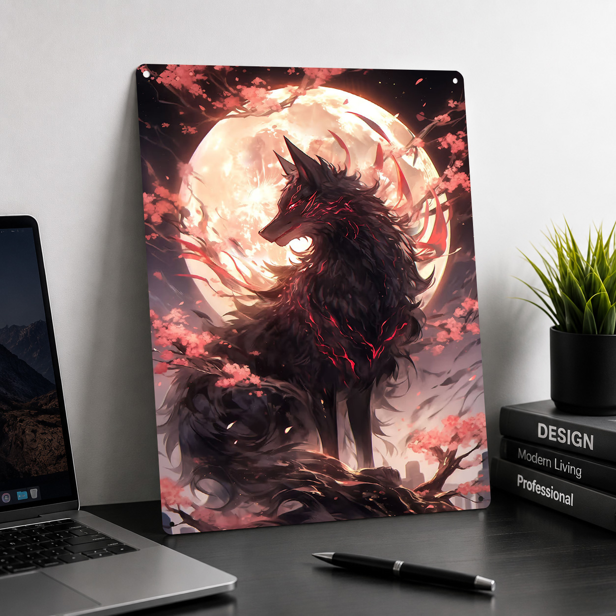 Póster con Textura Impresa en  - Retro Gaming Desk reseña y precio