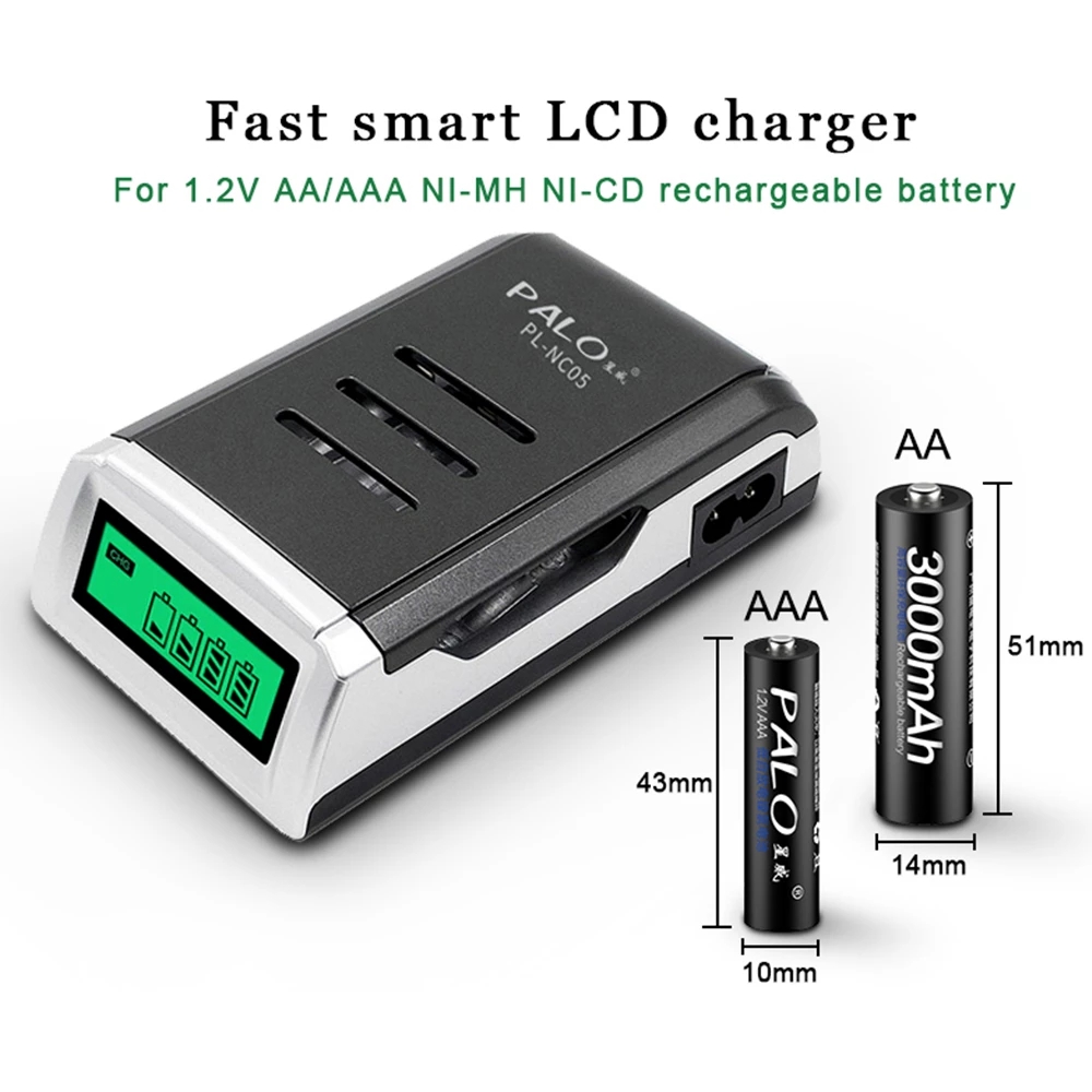 Cargador de Baterías Inteligen - Rechargeable Battery Aa reseña y precio