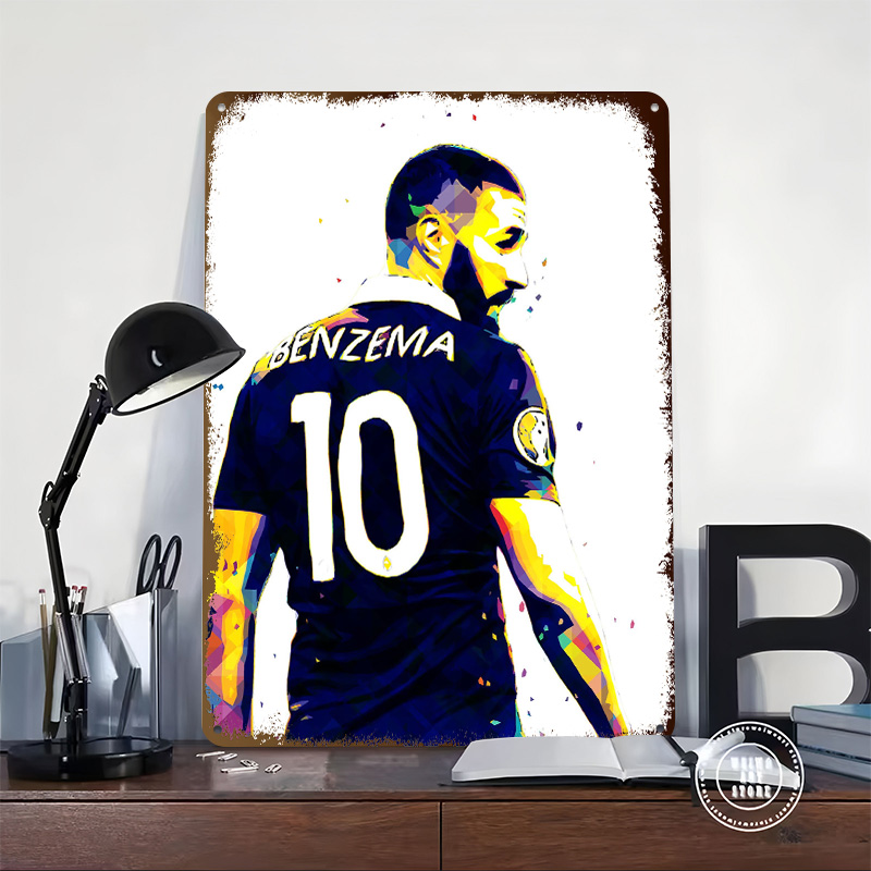 Póster de Karim Benzema Franci - Retro Gaming France reseña y precio