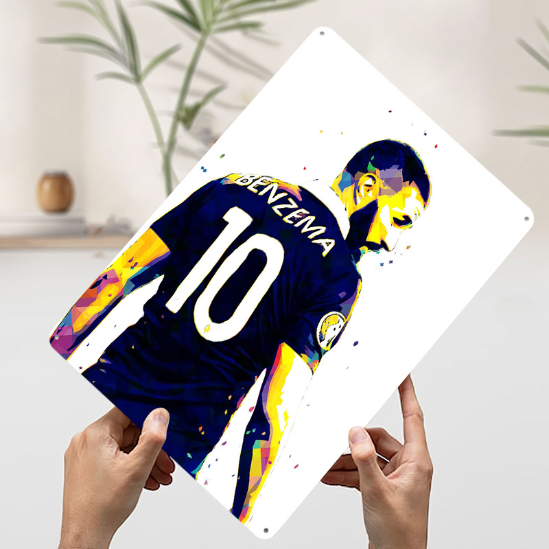 Póster de Karim Benzema Franci - Retro Gaming France reseña y precio