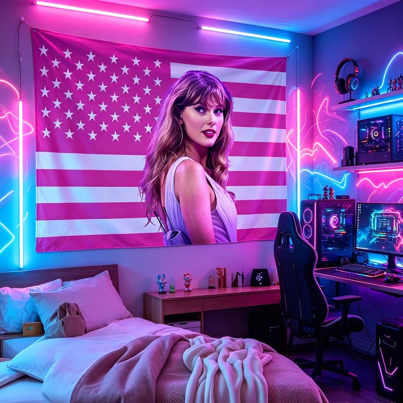 VIKAMA Tapiz con estampado de  - Retro Gaming Decor reseña y precio