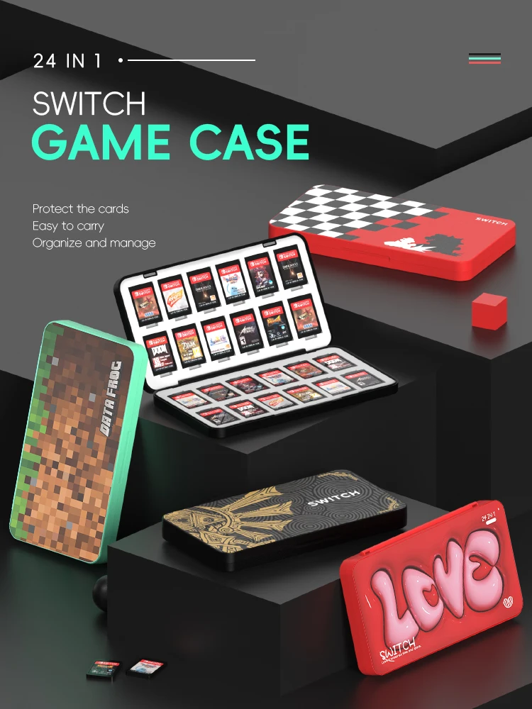 DATA FROG Estuche de Almacenam - Game Cartridge Case reseña y precio