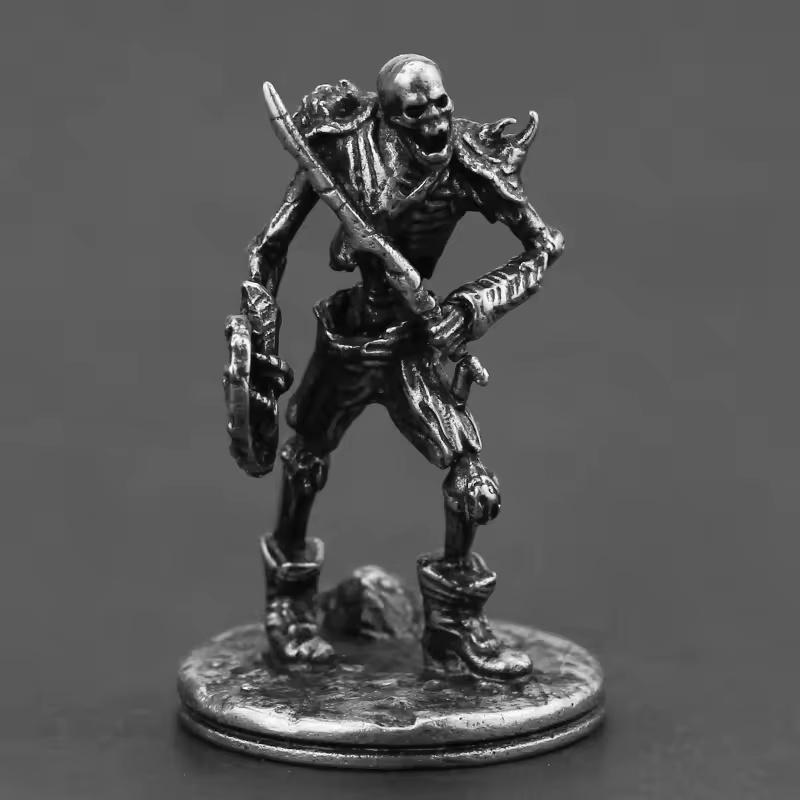 Figura de Soldado Metalizado d - Retro Gaming Desk reseña y precio