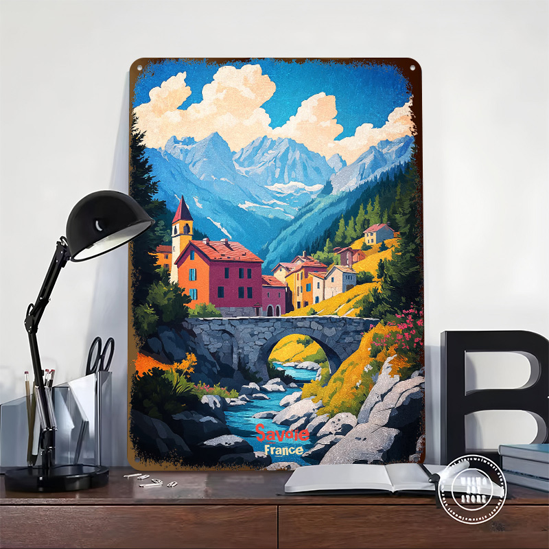 Póster Artístico de Savoie, Fr - Retro Gaming France reseña y precio