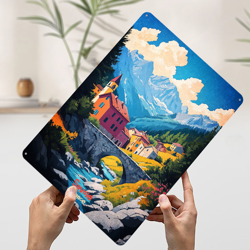 Póster Artístico de Savoie, Fr - Retro Gaming France reseña y precio