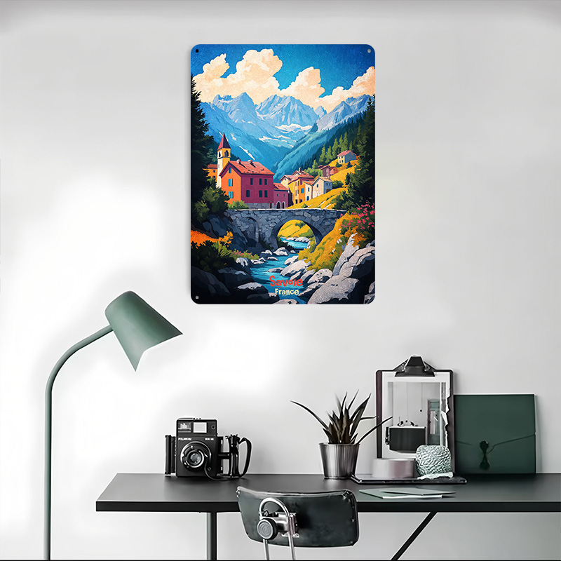 Póster Artístico de Savoie, Fr - Retro Gaming France reseña y precio