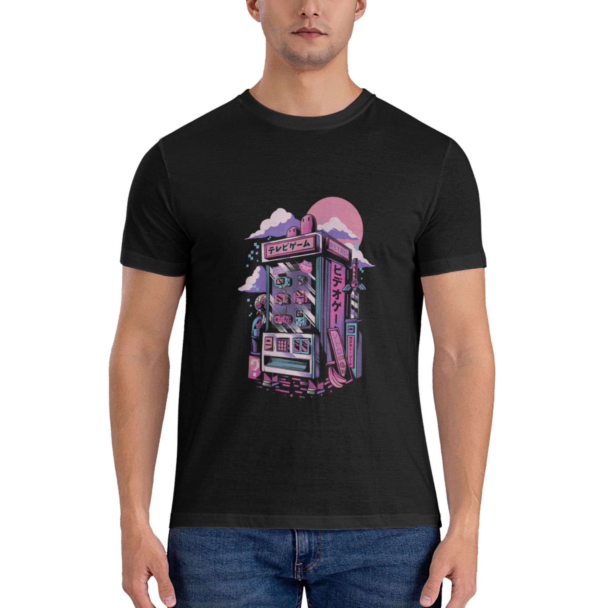 Camiseta divertida con estampa - Retro Gaming Shops reseña y precio