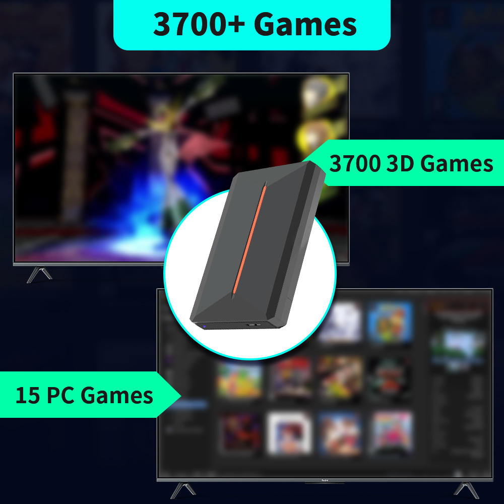 Launchbox OS 500GB consola de  - Retro Gaming Best Console reseña y precio