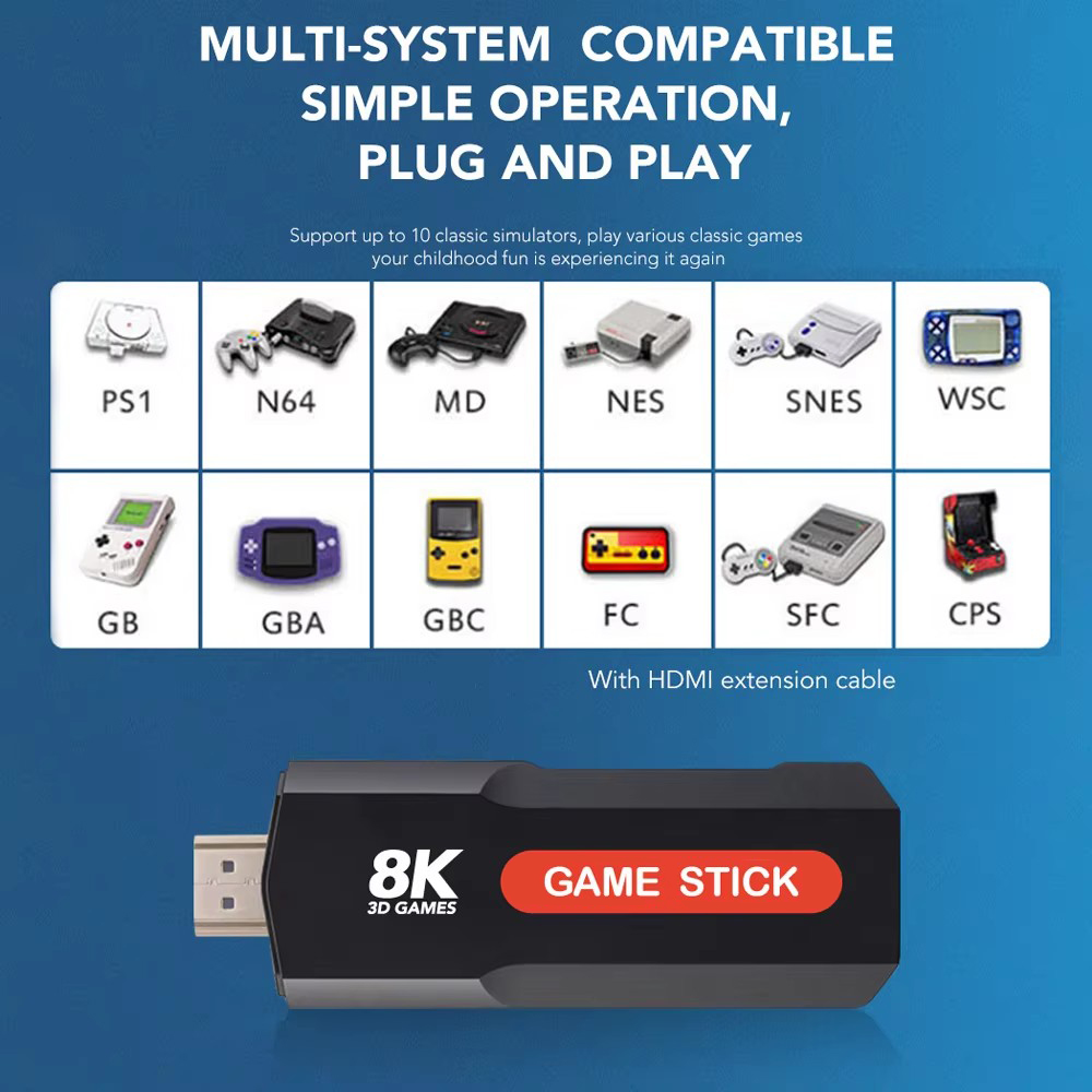 Consola de Juegos X2 Game Stic - Retro Pc Gaming reseña y precio