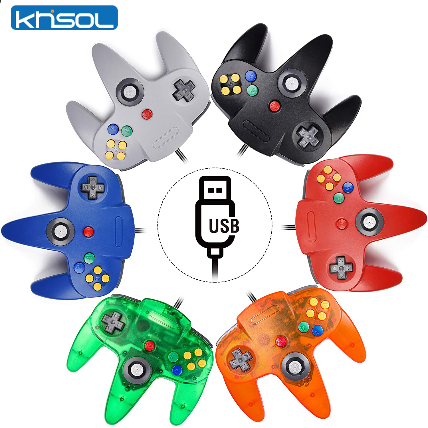 Controlador N64 clásico USB co - Retro Pc Gaming reseña y precio