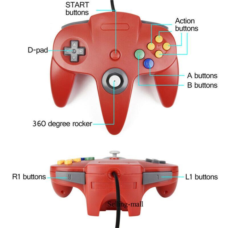 Controlador N64 clásico USB co - Retro Pc Gaming reseña y precio