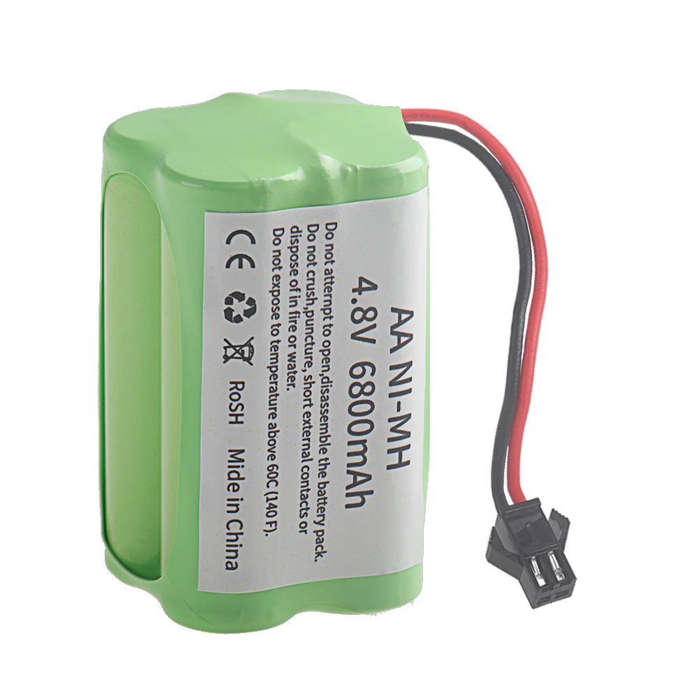 NI-MH 6800mAh 4,8 V 4 * AA bat - Rechargeable Battery Aa reseña y precio