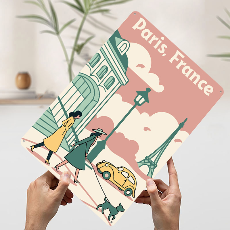 Póster Impreso de Viaje a Parí - Retro Gaming France reseña y precio